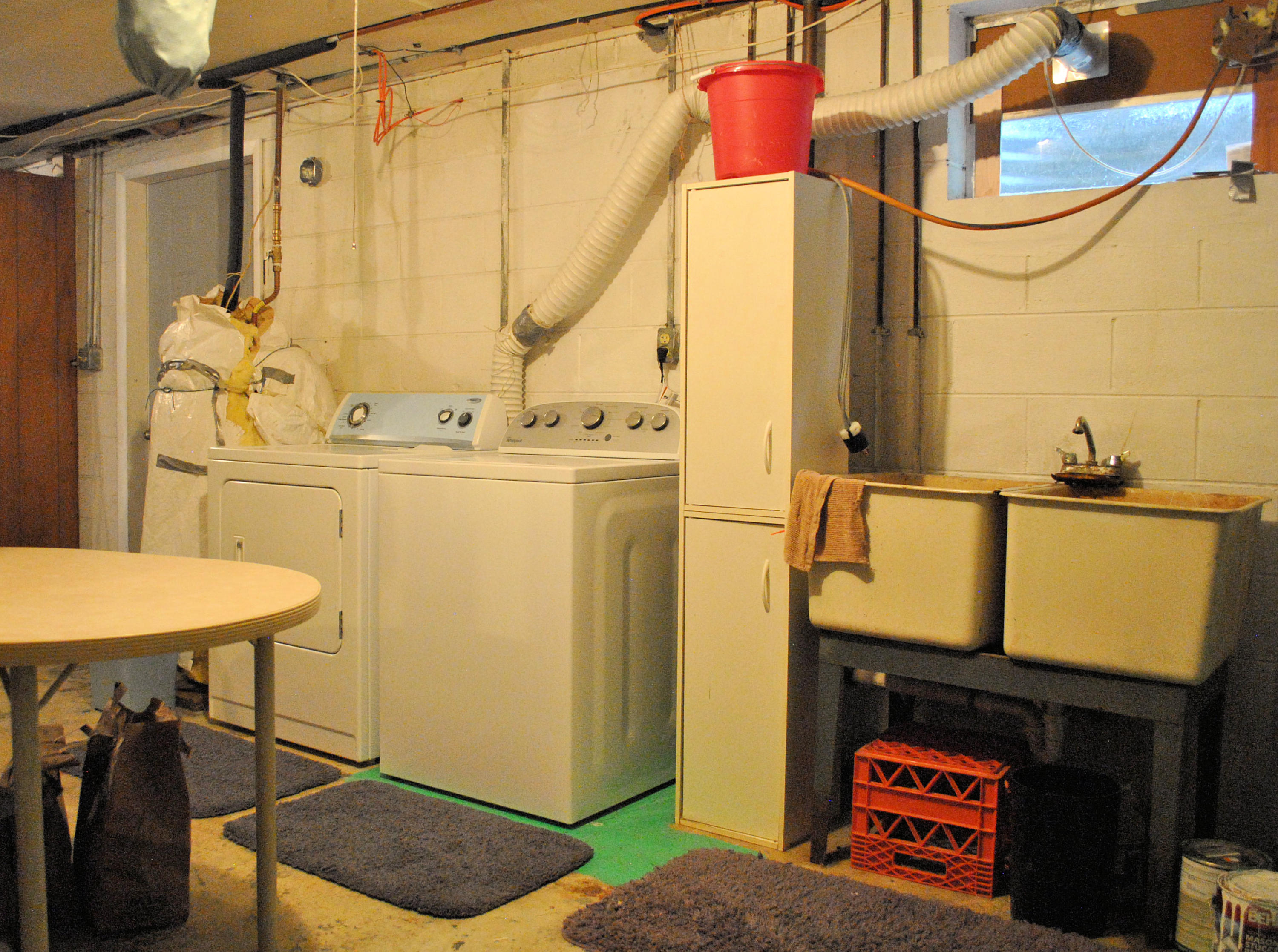219 Berryhill Road Northwest Riner, VA 24149 - Photo 33 of 54 a utility room with a washer and dryer