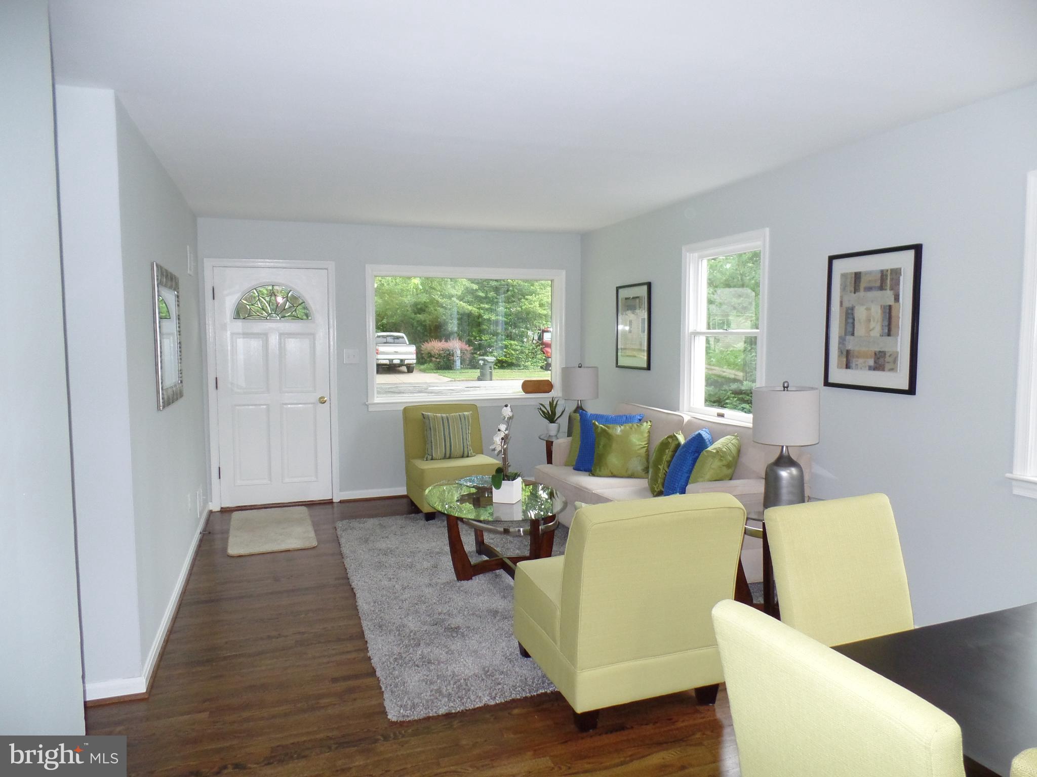 1815 Anderson Road Falls Church, VA 22043 - Photo 12 of 26 Bright Living Room