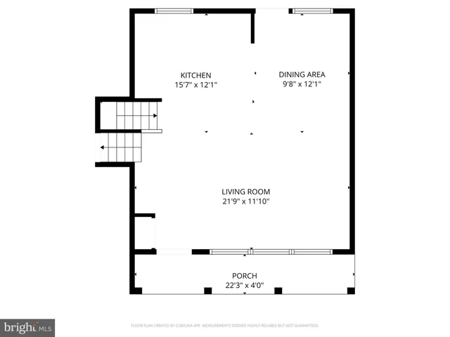 a picture of a bench in front of a window