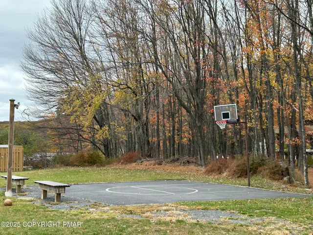 a house view with a backyard space