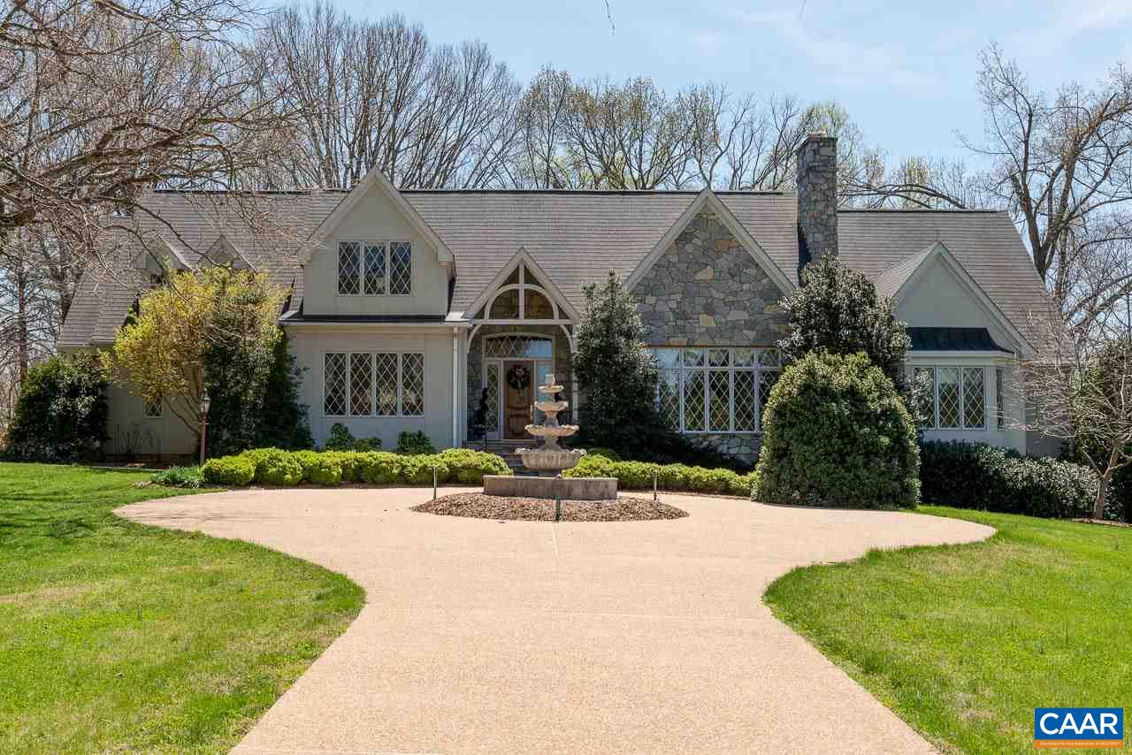 2121 Garth Road Charlottesville, VA 22901 - Photo 32 of 75 a front view of a house with a yard