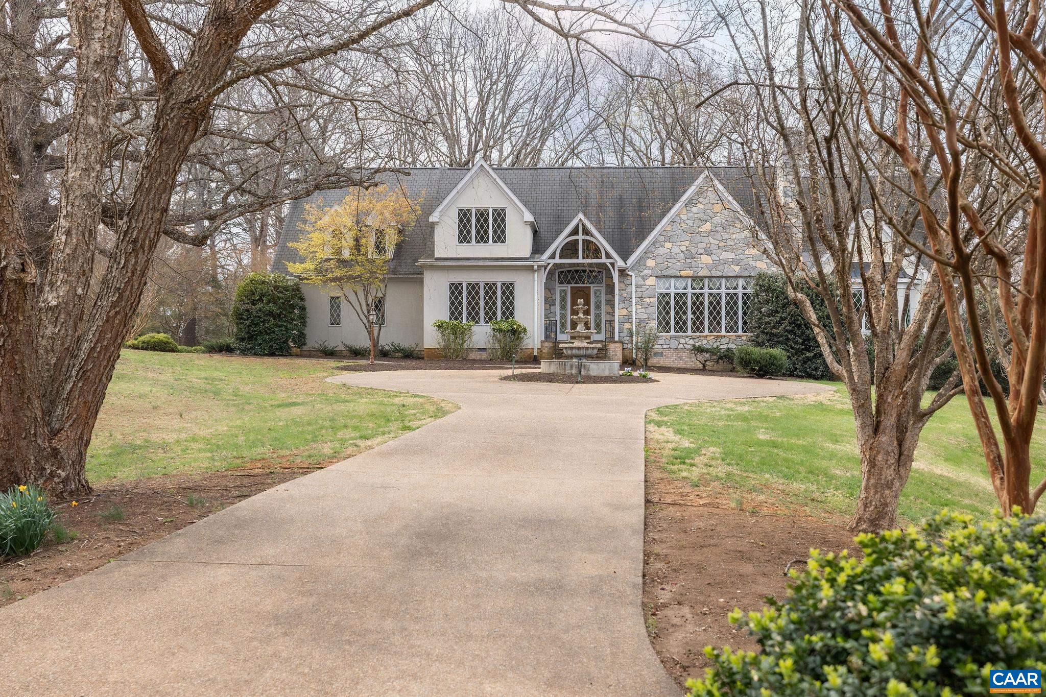 2121 Garth Road Charlottesville, VA 22901 - Photo 43 of 75 a front view of a house with a yard