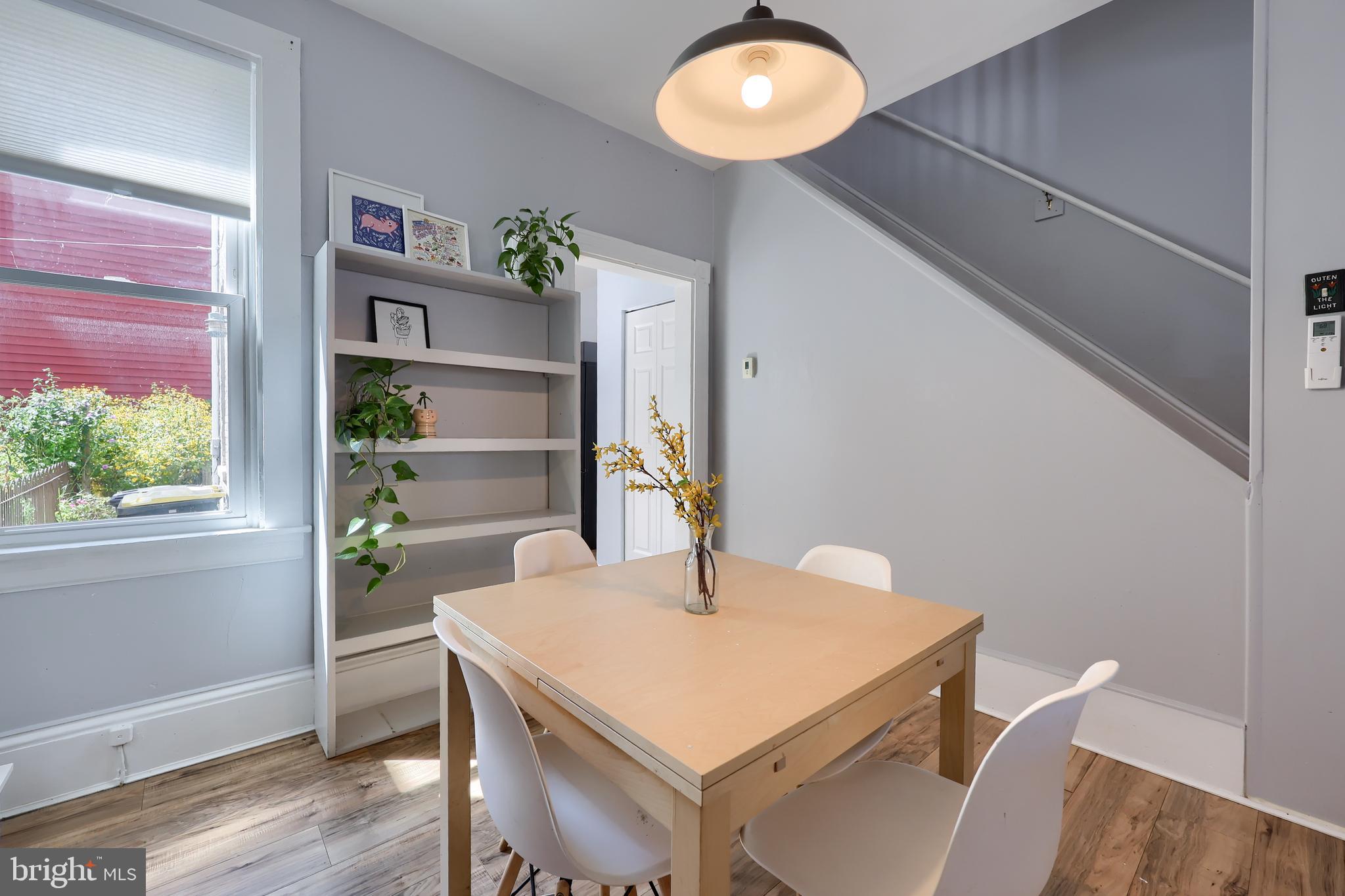 606 North Mary Street Lancaster, PA 17603 - Photo 12 of 33 a view of a dining room with furniture and wooden floor