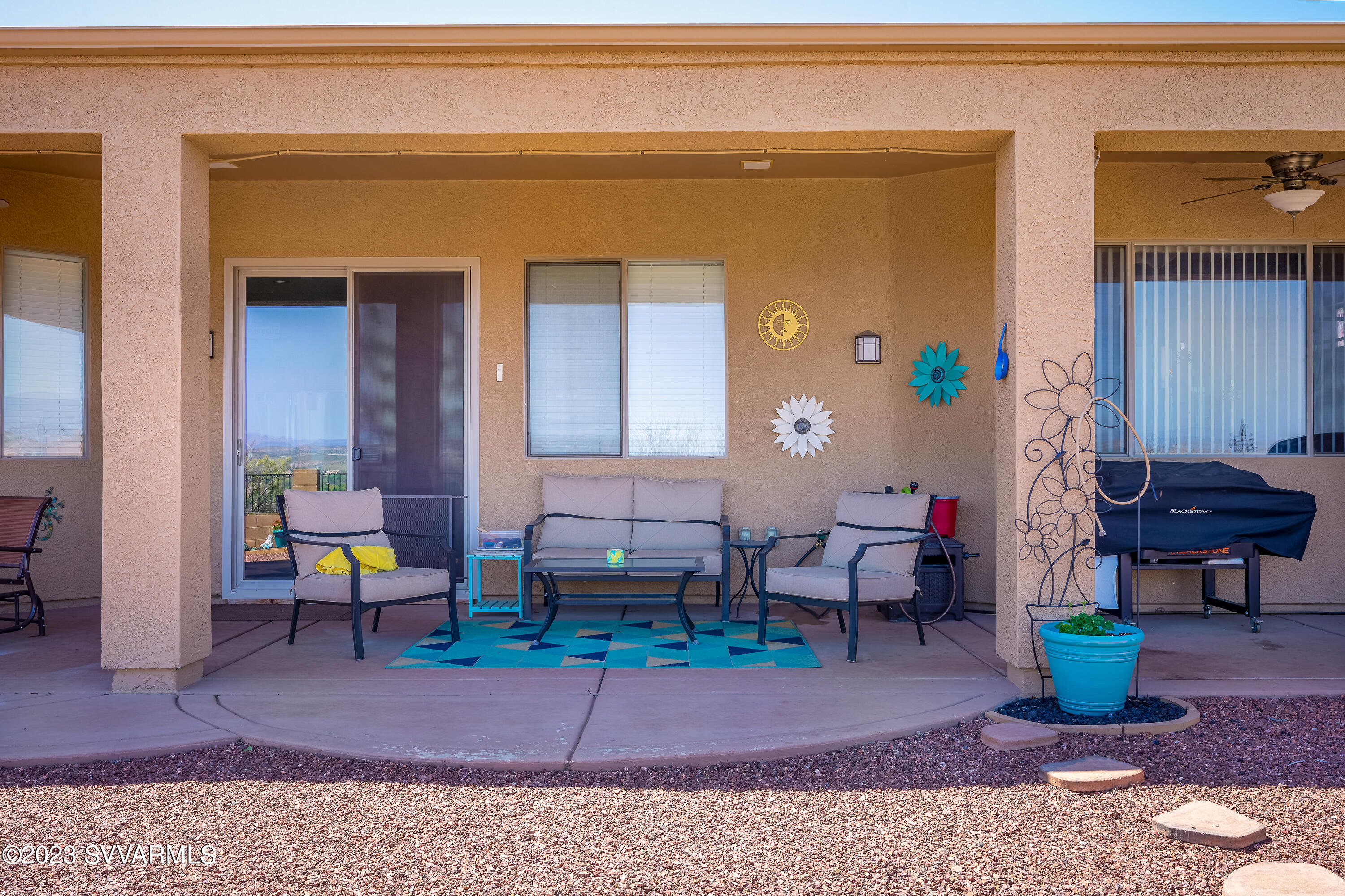 856 West Deep Gorge Road Camp Verde, AZ 86322 - Photo 29 of 31 a living room with furniture and wooden floor