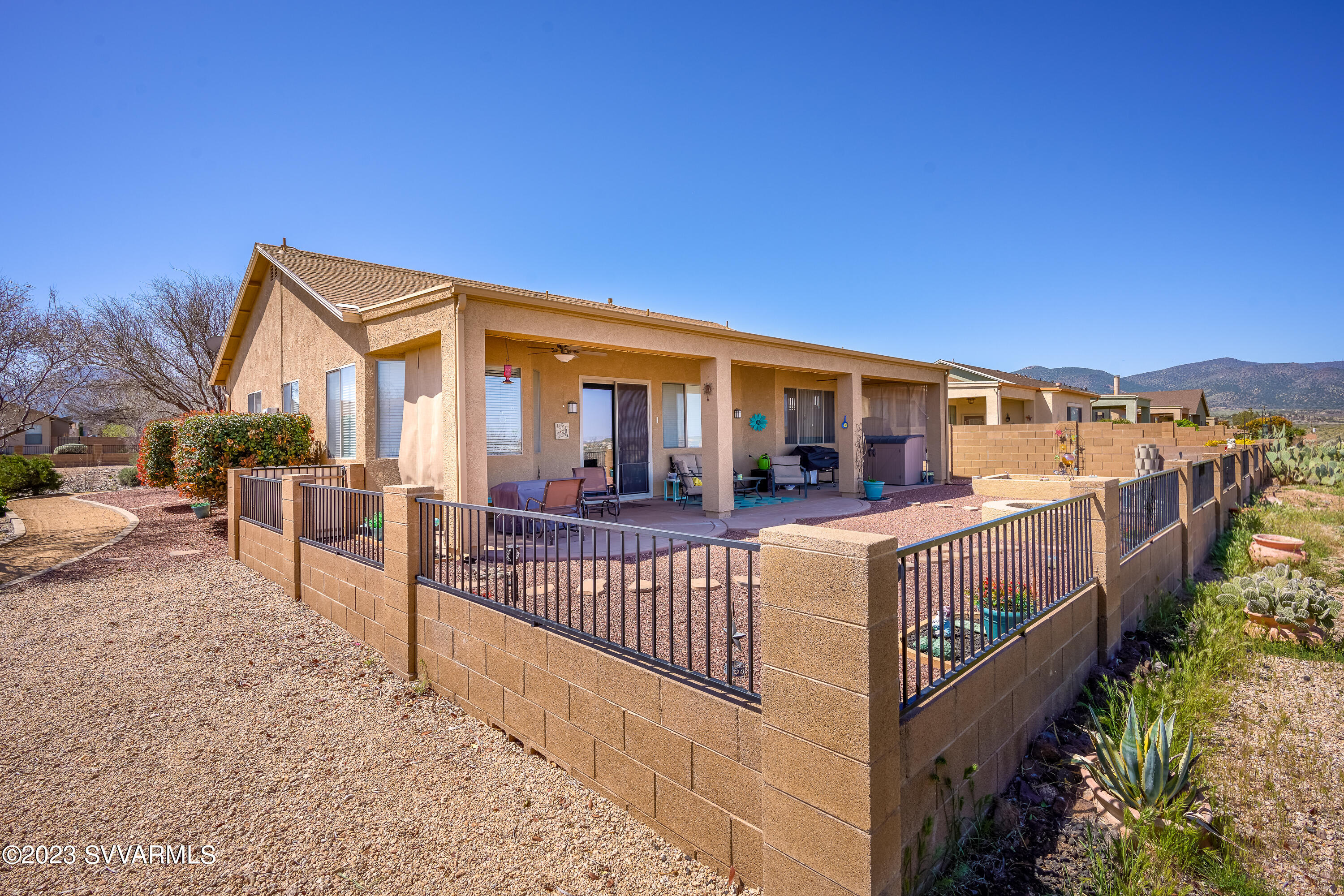 856 West Deep Gorge Road Camp Verde, AZ 86322 - Photo 6 of 31 a view of a house with wooden deck