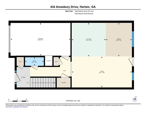 $1,725 | 425 Amesbury Drive, Harlem, GA 30814