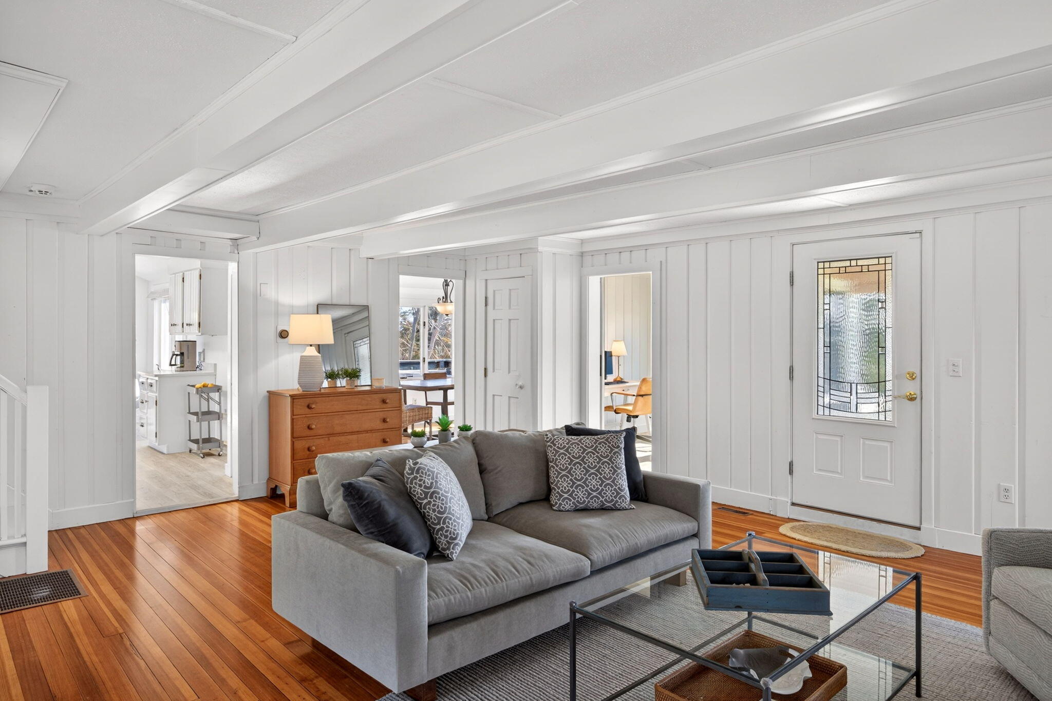 250 Mary Chase Road Eastham, MA 02642 - Photo 10 of 66 Living room to office, dining, and kitch