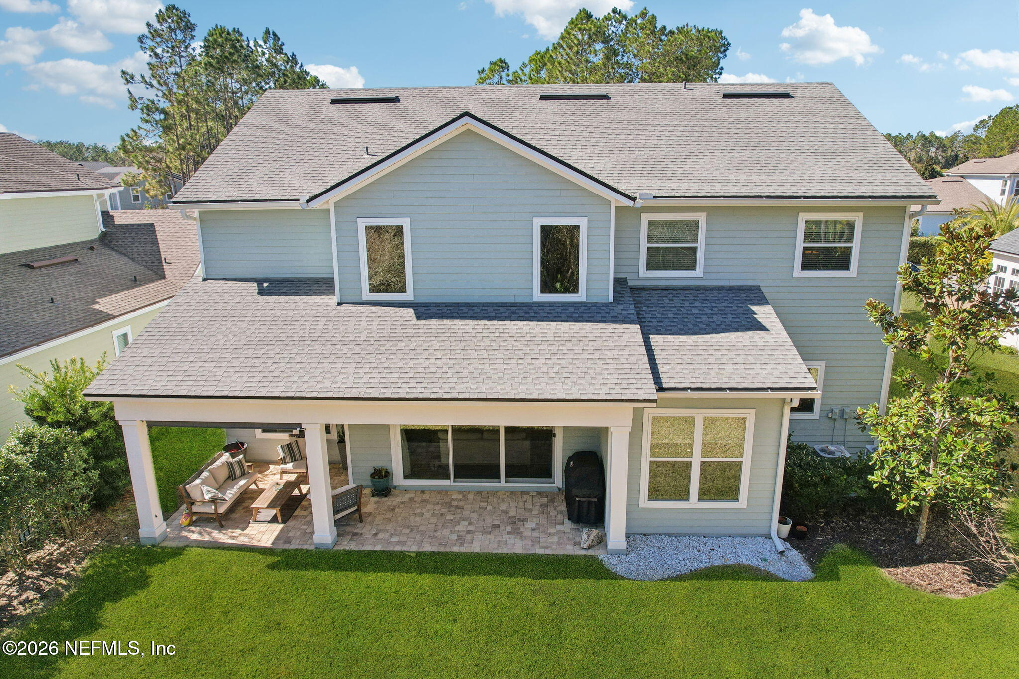 254 Dock House Road St. Johns, FL 32259 - Photo 65 of 101 Aerial-Rear of Home