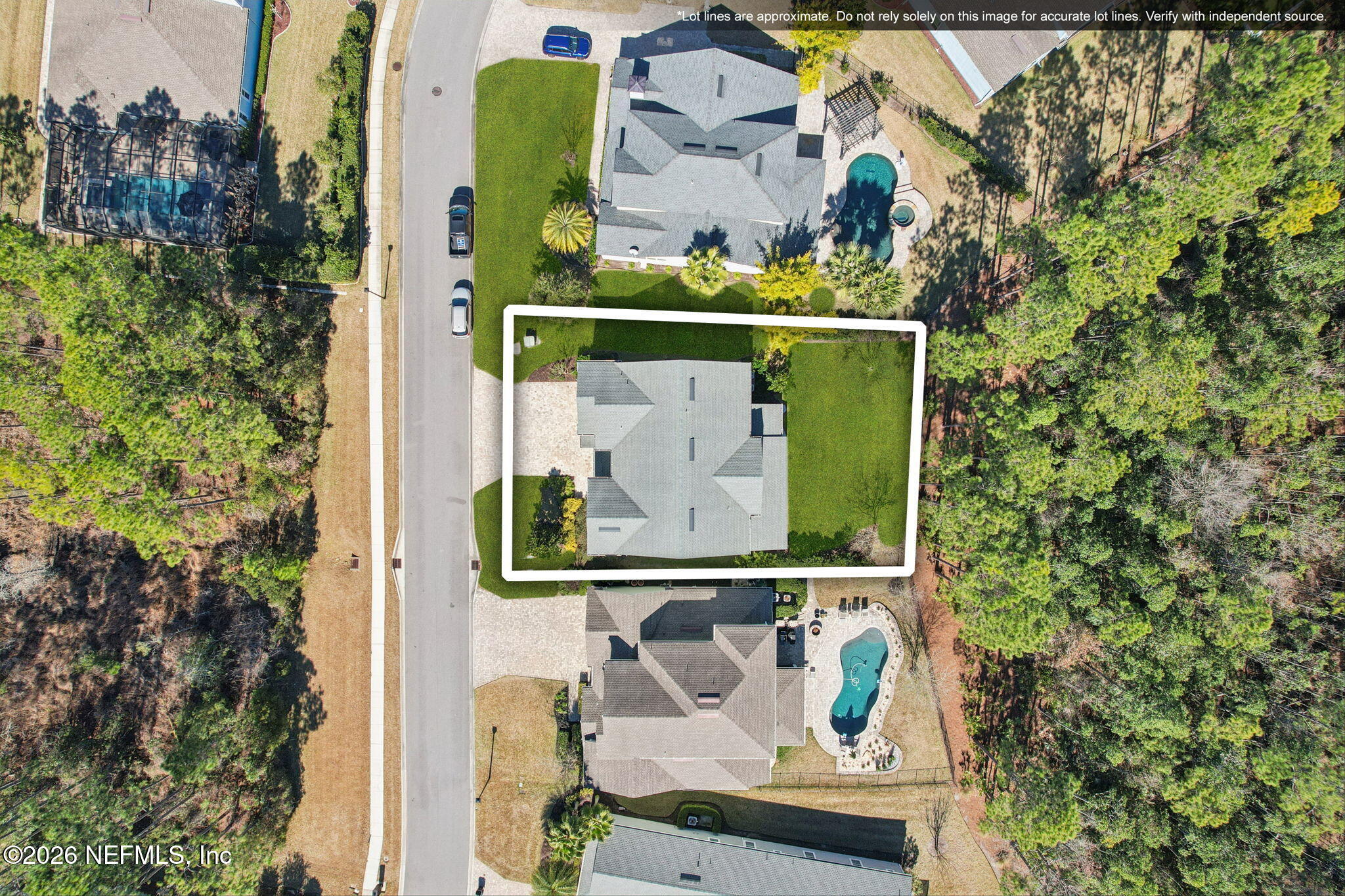 254 Dock House Road St. Johns, FL 32259 - Photo 77 of 101 Aerial view of home