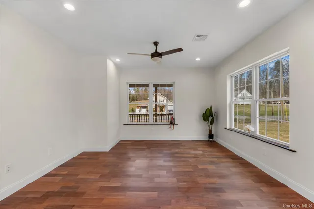 a view of kitchen and living room