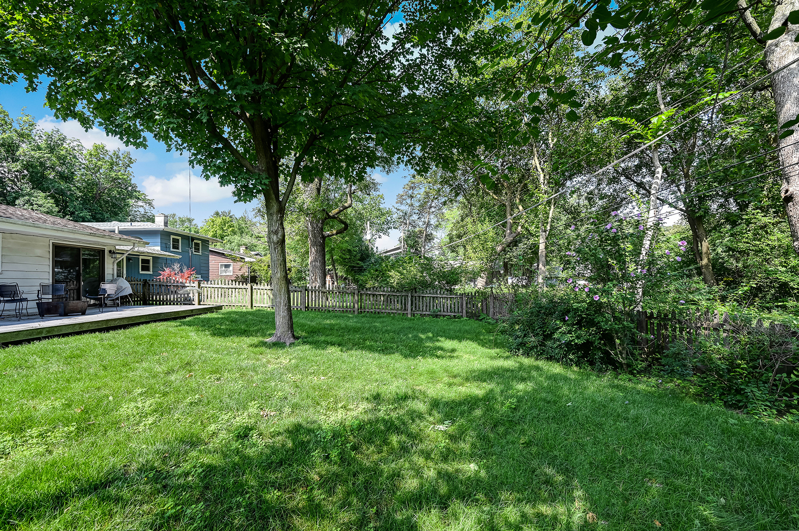 440 East Naperville Road Clarendon Hills, IL 60514 - Photo 20 of 23 a view of house with backyard space and garden