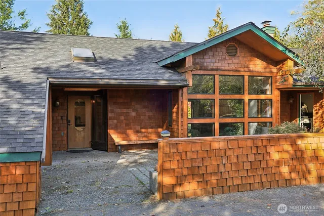 front view of a house with a porch
