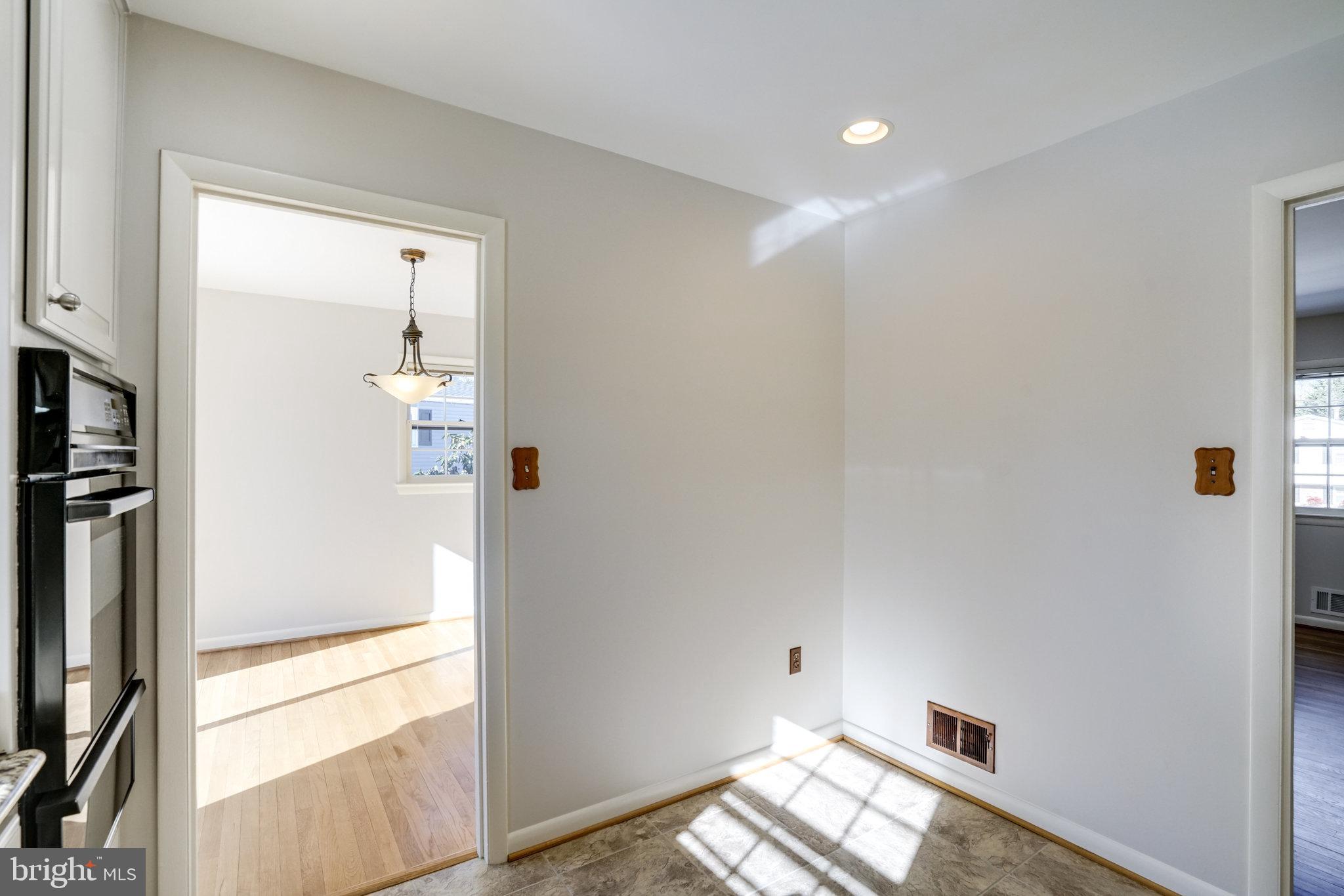 5701 Ashfield Road Alexandria, VA 22315 - Photo 16 of 51 space for table in kitchen