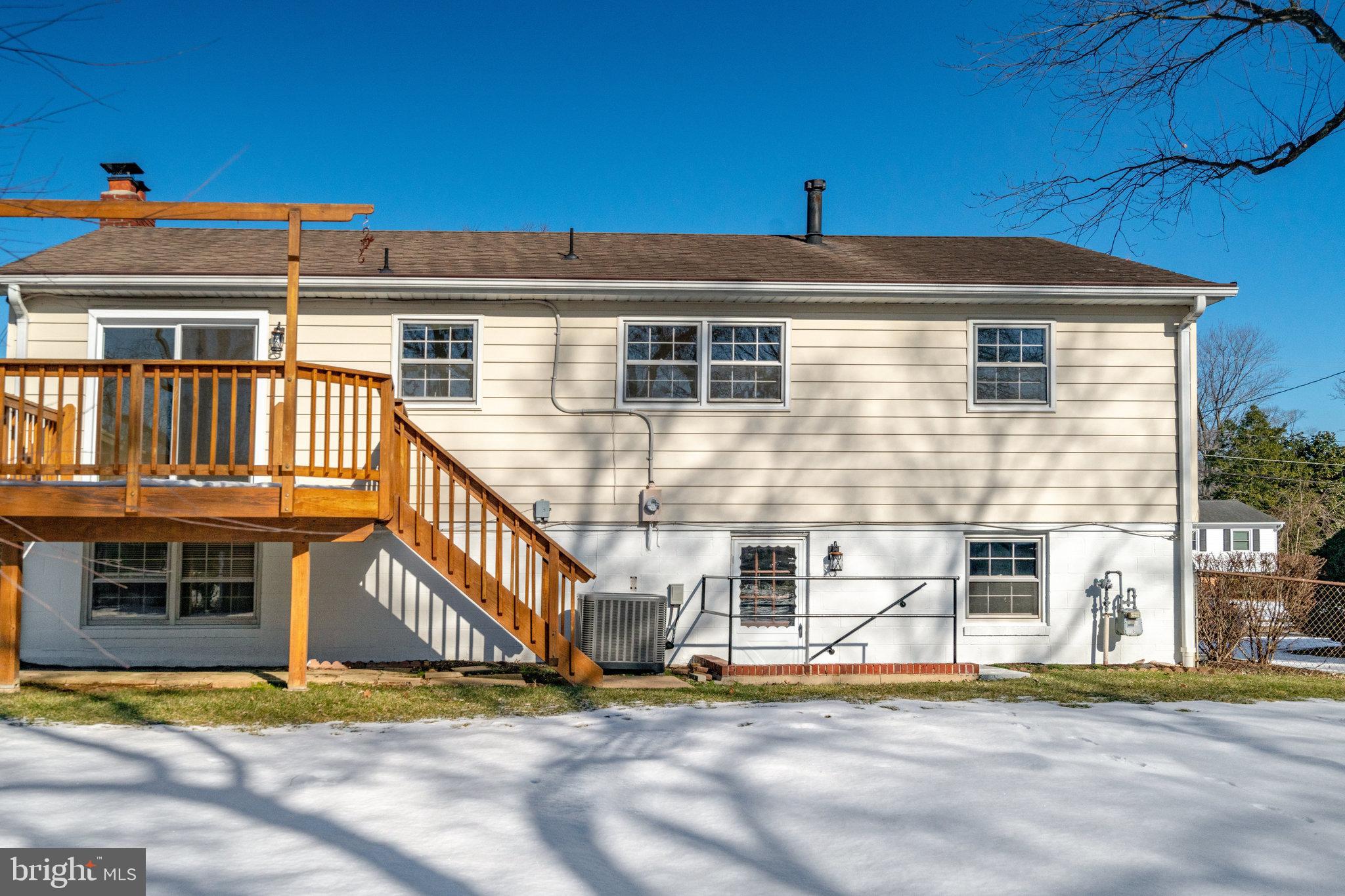 5701 Ashfield Road Alexandria, VA 22315 - Photo 43 of 51 Walk up to yard from lower level