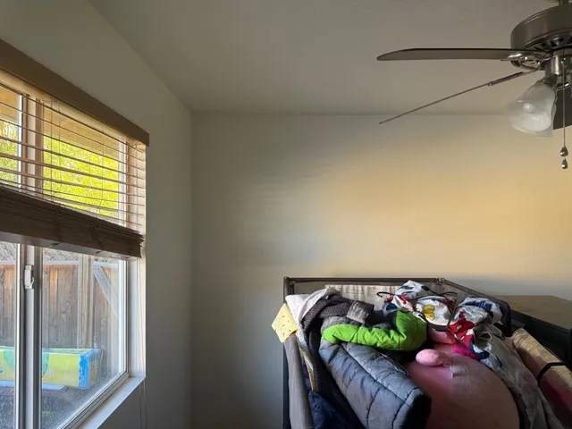 a view of closet area