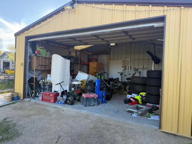 a view of empty room with windows