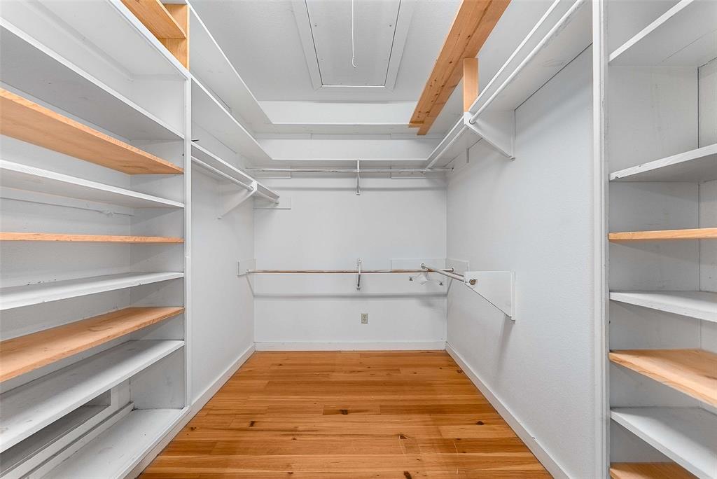 11631 Hiram Road Wills Point, TX 75169 - Photo 15 of 29 a view of an empty walk in closet