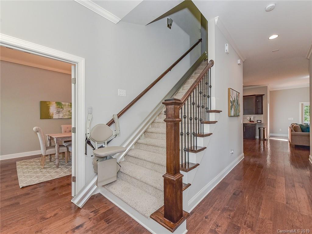 723 Harvest Pointe Drive Fort Mill, SC 29708 - Photo 22 of 47 a view of entryway and hall with wooden floor