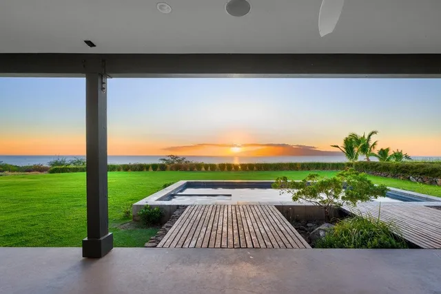 a view of swimming pool with outdoor space