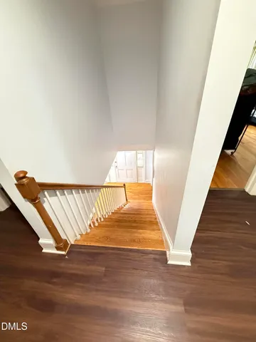 a view of wooden floor