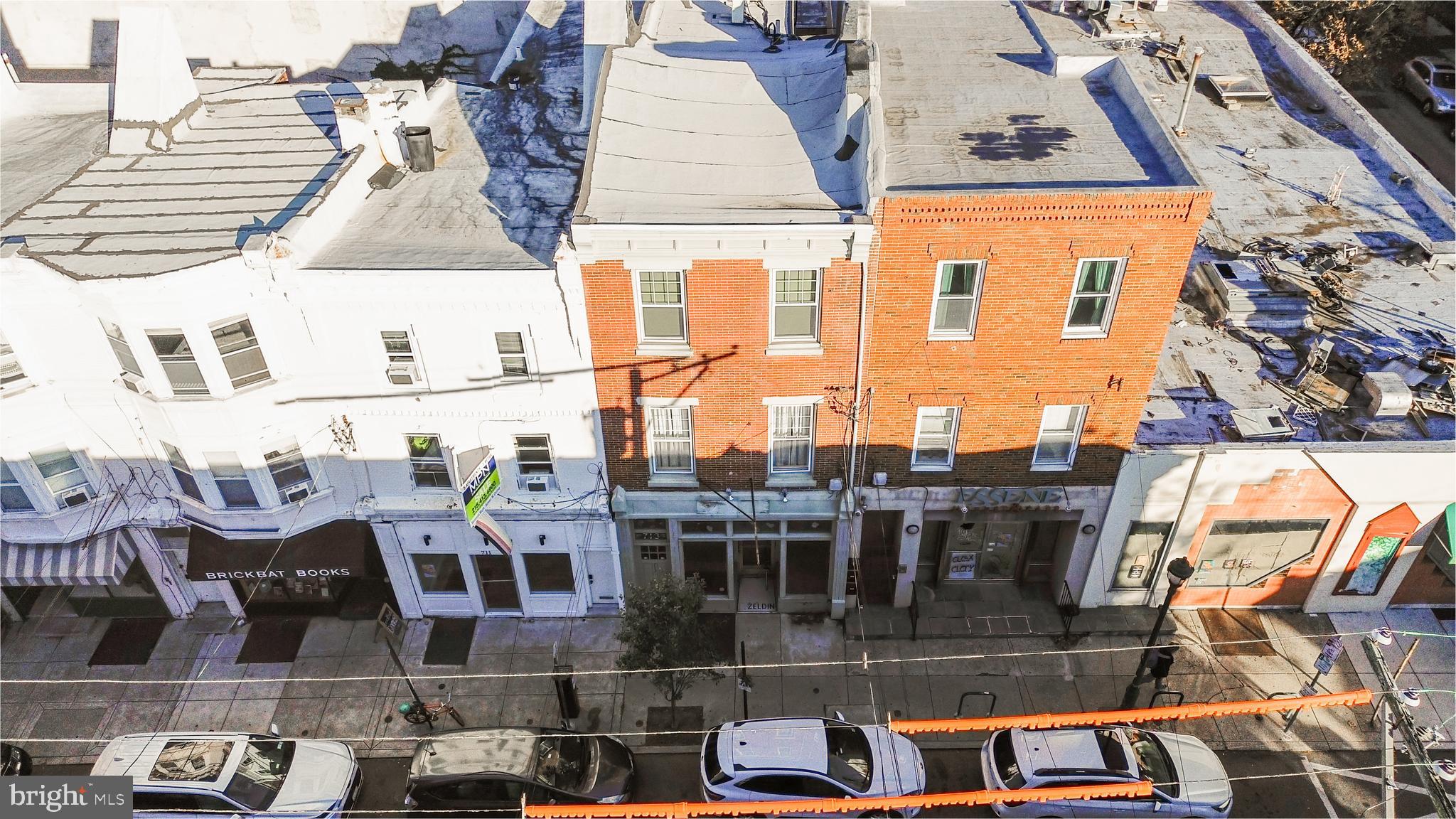 713 South 4th Street Philadelphia, PA 19147 - Photo 71 of 85 an aerial view of multi story residential apartment building