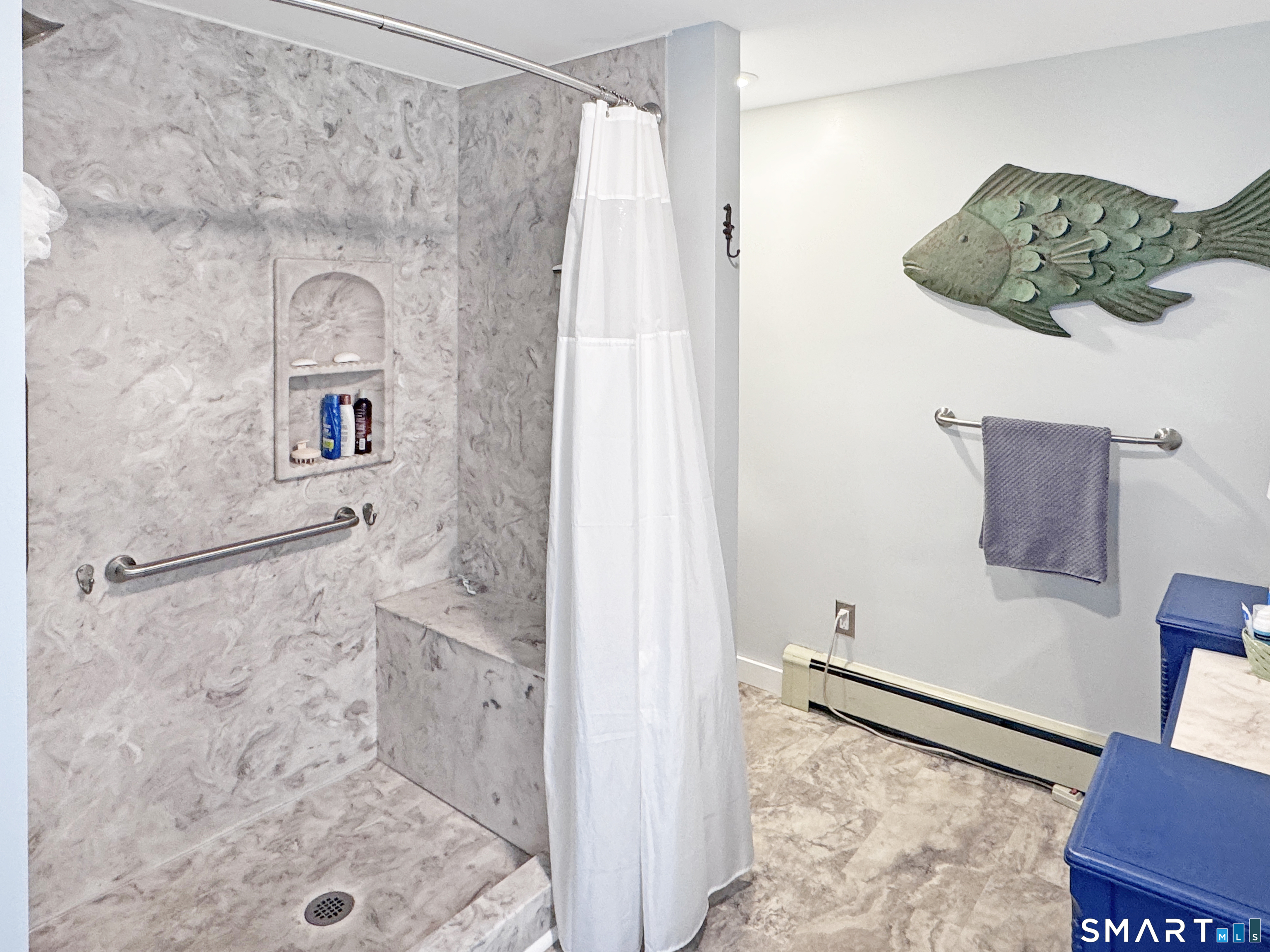 95 Stoddards Wharf Road Ledyard, CT 06339 - Photo 24 of 36 Upper Full Bath with Walkin Shower