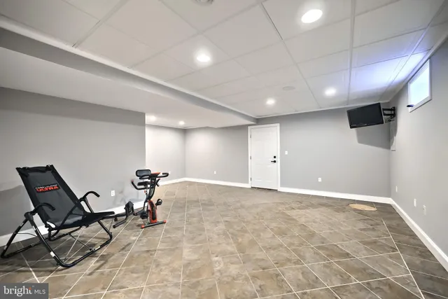 a view of empty room