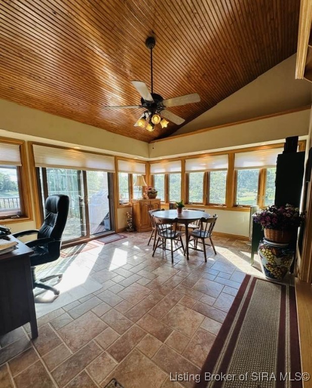 2207 West Robin Road Scottsburg, IN 47170 - Photo 15 of 80 Sunroom w/tile flooring!