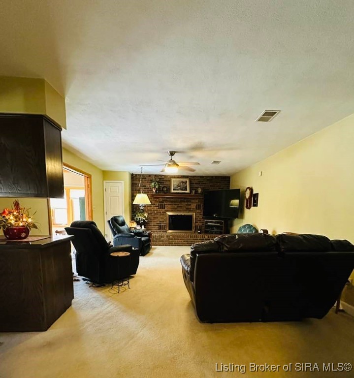 2207 West Robin Road Scottsburg, IN 47170 - Photo 58 of 80 Large family room w/fireplace