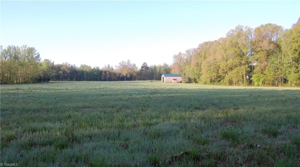 1484 Smothers Road Madison, NC 27025 - Photo 9 of 30 View of the horse barn, 6+ acre fenced pasture, and separate chicken coop with 8 nesting boxes.
