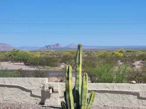 a view of a city from a balcony