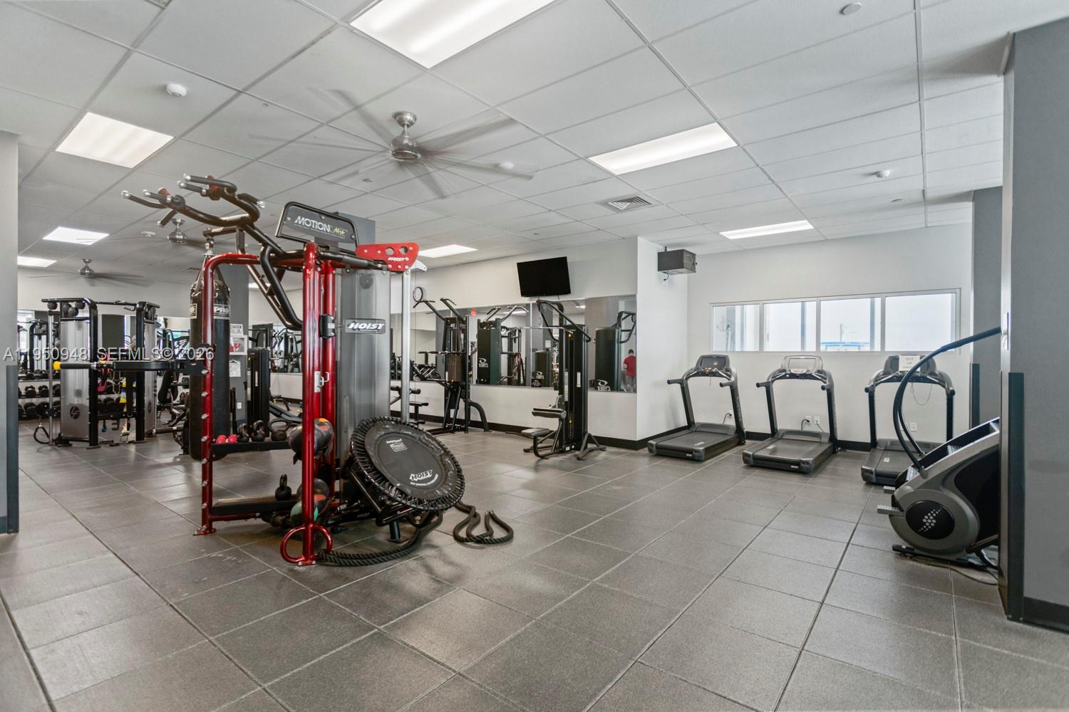 2501 South Ocean Drive, Unit 1105 Hollywood, FL 33019 - Photo 31 of 45 a view of a room with gym equipment