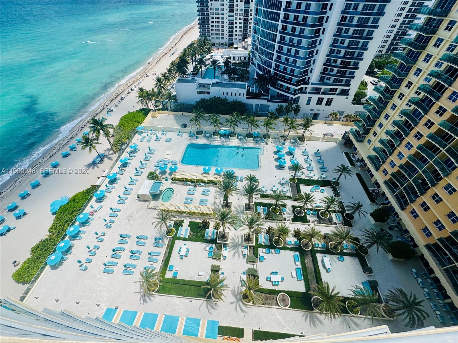 2501 South Ocean Drive, Unit 1105 Hollywood, FL 33019 - Photo 41 of 45 a city view with tall buildings