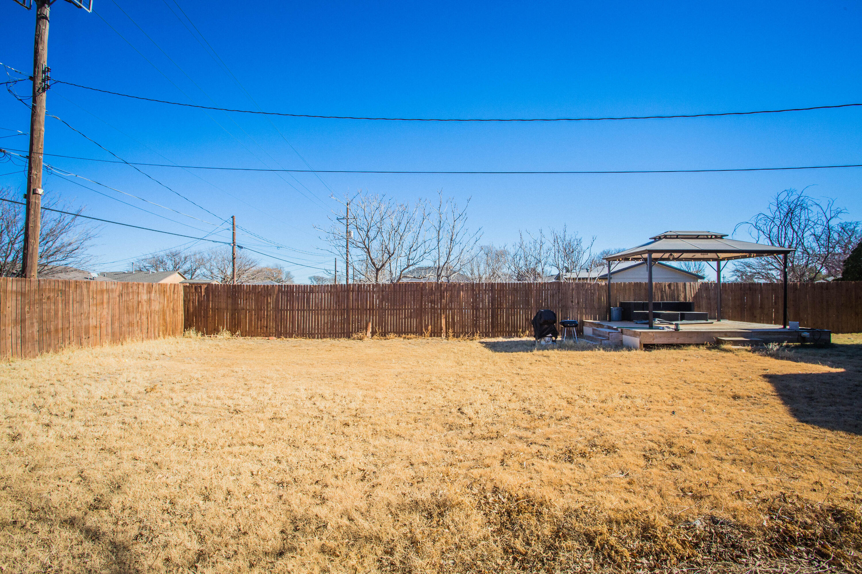 2808 Amherst Street Lubbock, TX 79415 - Photo 25 of 26 a view of a backyard of a house