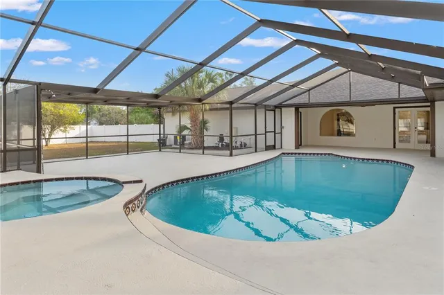 a view of a back yard of the house