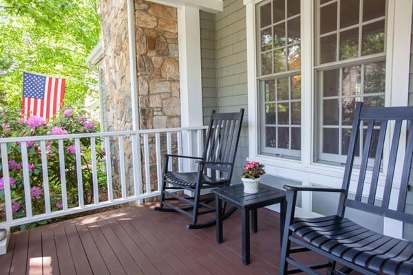 38 Kenilworth Road Wellesley, MA 02482 - Photo 3 of 36 a balcony with wooden floor and outdoor seating