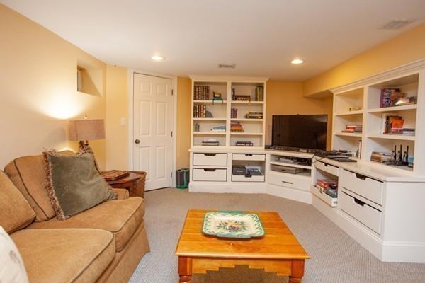 38 Kenilworth Road Wellesley, MA 02482 - Photo 31 of 36 a living room with furniture and a flat screen tv