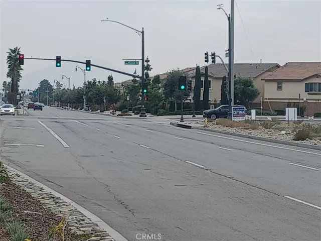 a view of a city with tall buildings