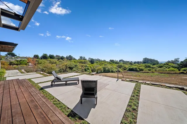 a view of balcony with workspace