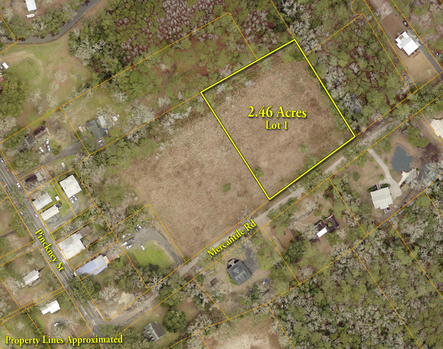 320 Mercantile Road, Unit LOT 1 McClellanville, SC 29458 - Photo 8 of 8 lot1-far
