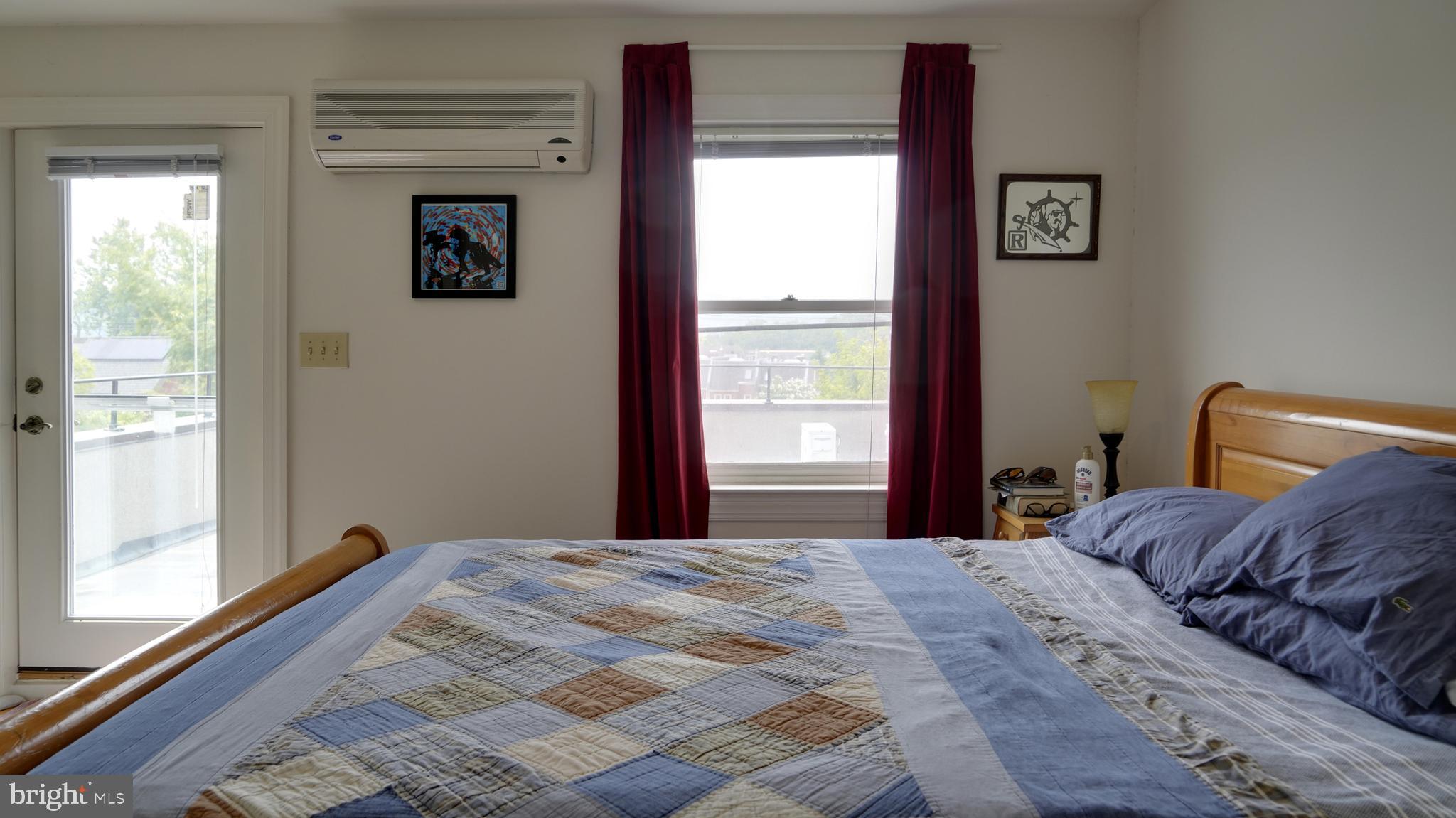 1402 Foxhall Road Northwest Washington, DC 20007 - Photo 12 of 16 Third floor bedroom