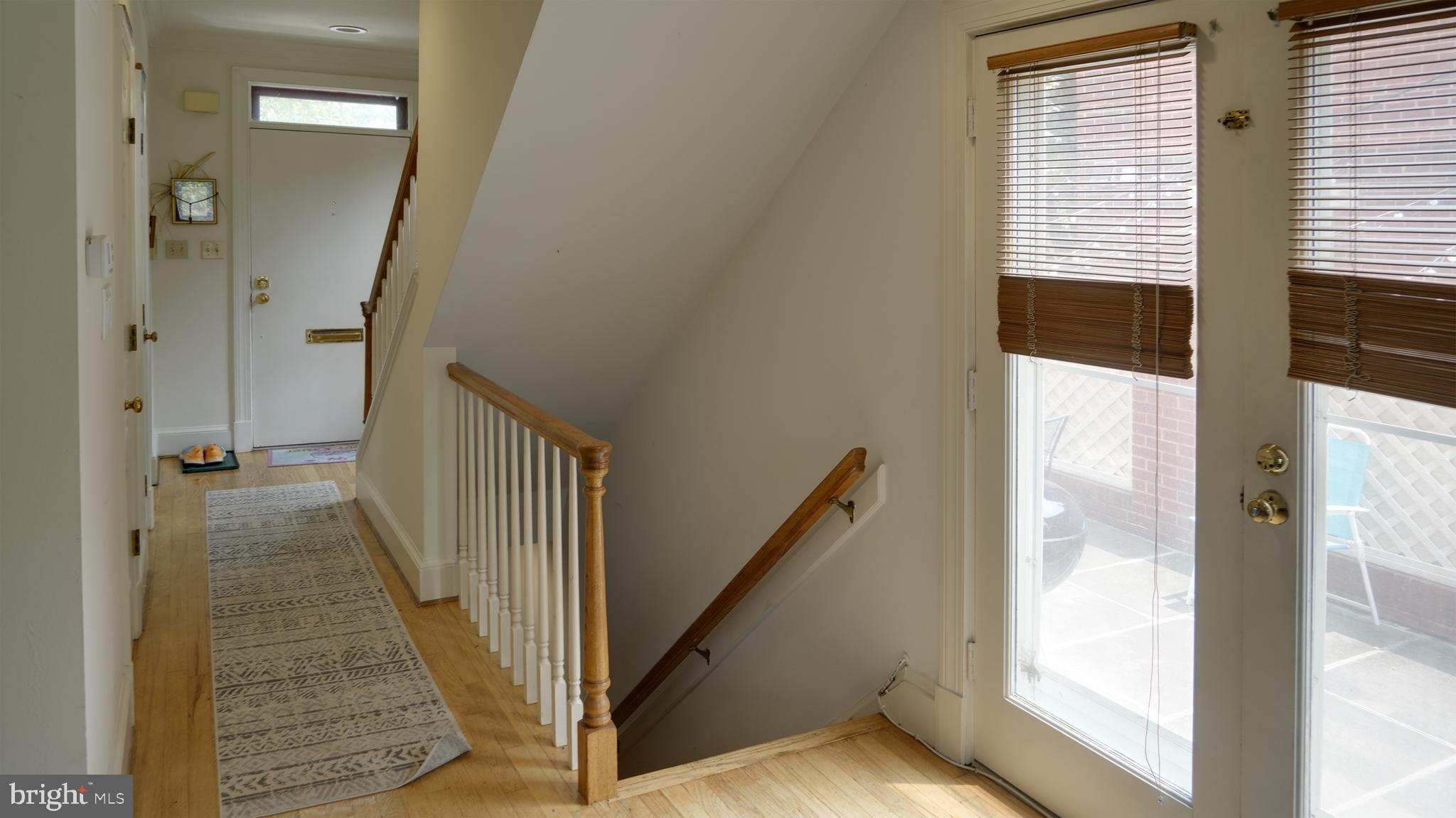 1402 Foxhall Road Northwest Washington, DC 20007 - Photo 14 of 16 First floor stairs to lower level