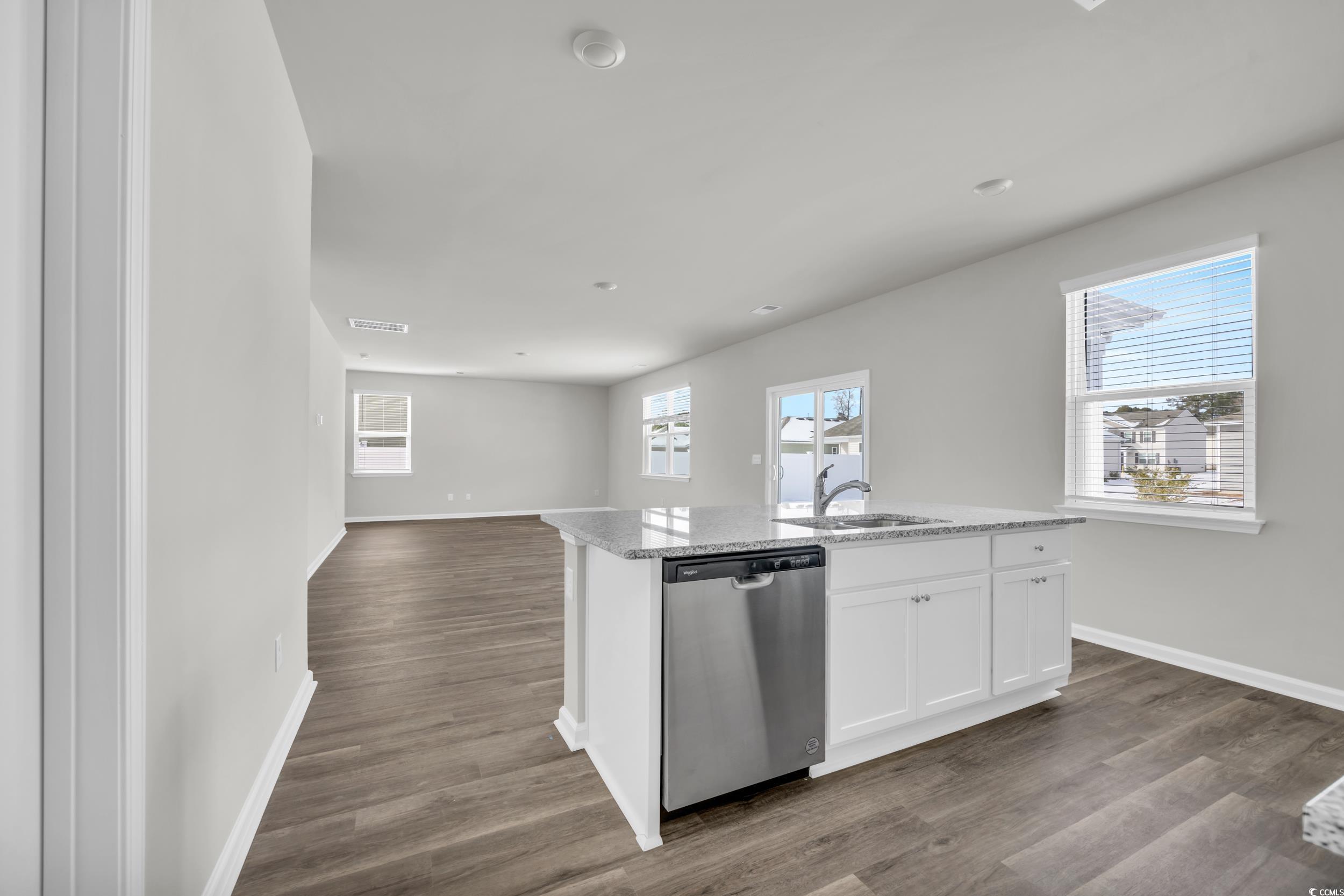 545 Goldstar Street Conway, SC 29526 - Photo 16 of 37 Kitchen with a kitchen island with sink, dishwashe