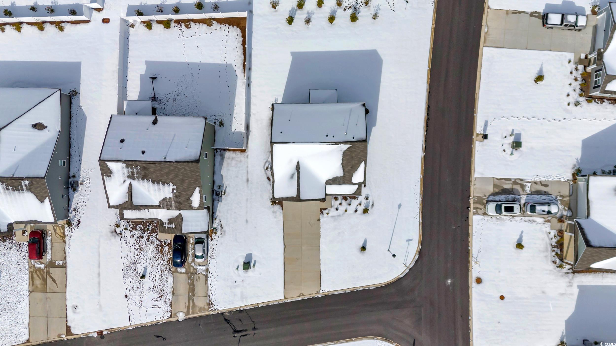 545 Goldstar Street Conway, SC 29526 - Photo 34 of 37 View of snowy aerial view