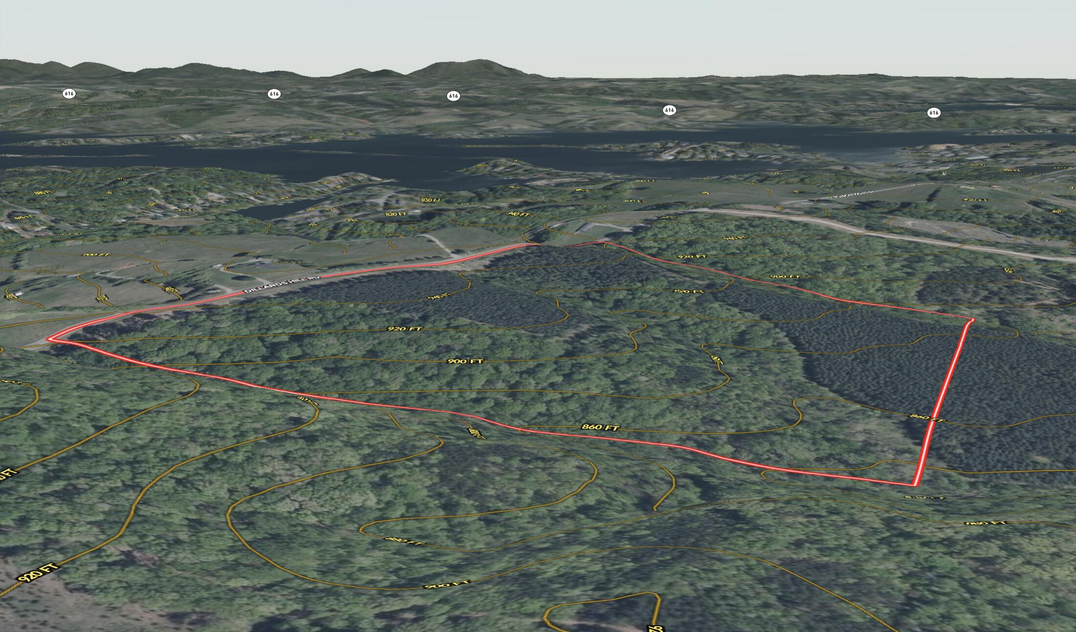 0 Dillards Hill Road Union Hall, VA 24176 - Photo 32 of 59 a view of a dry yard with wooden fence