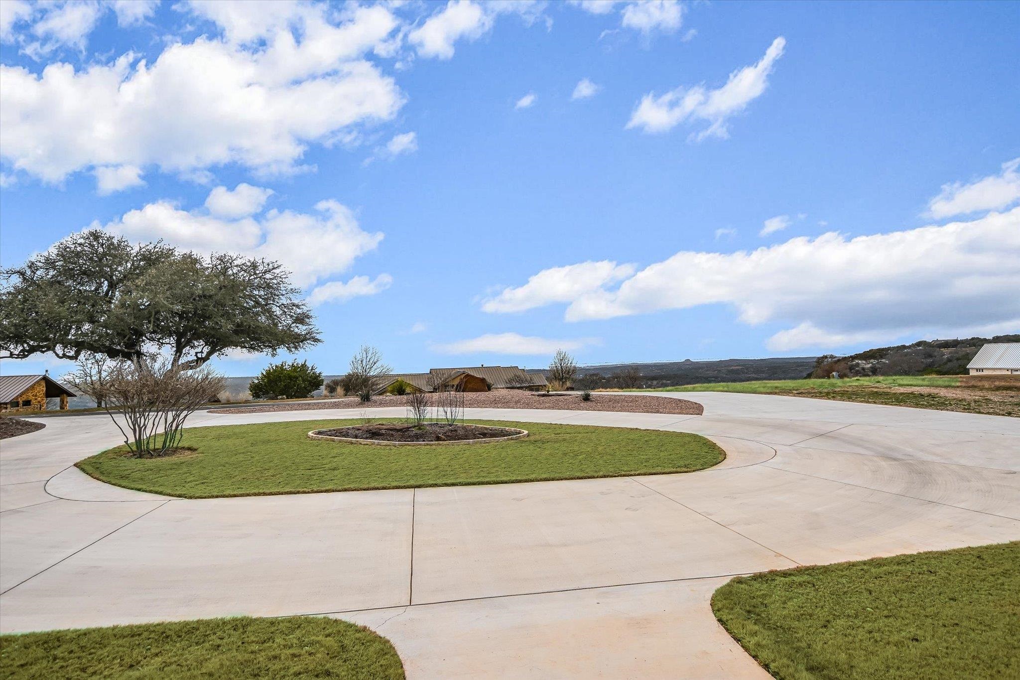 401 Eagle Ridge Burnet, TX 78611 - Photo 25 of 30 a view of swimming pool with outdoor seating and yard in back