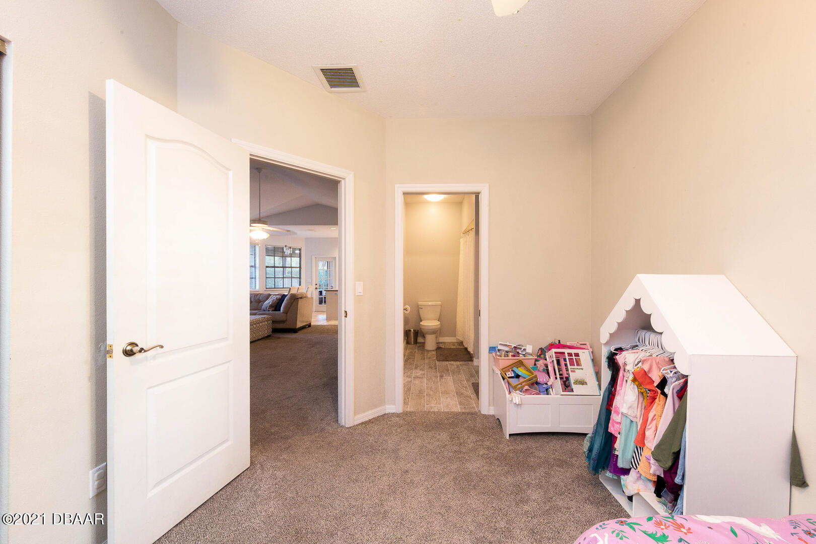 6166 Del Rio Drive Port Orange, FL 32127 - Photo 19 of 53 a view of livingroom with furniture and closet
