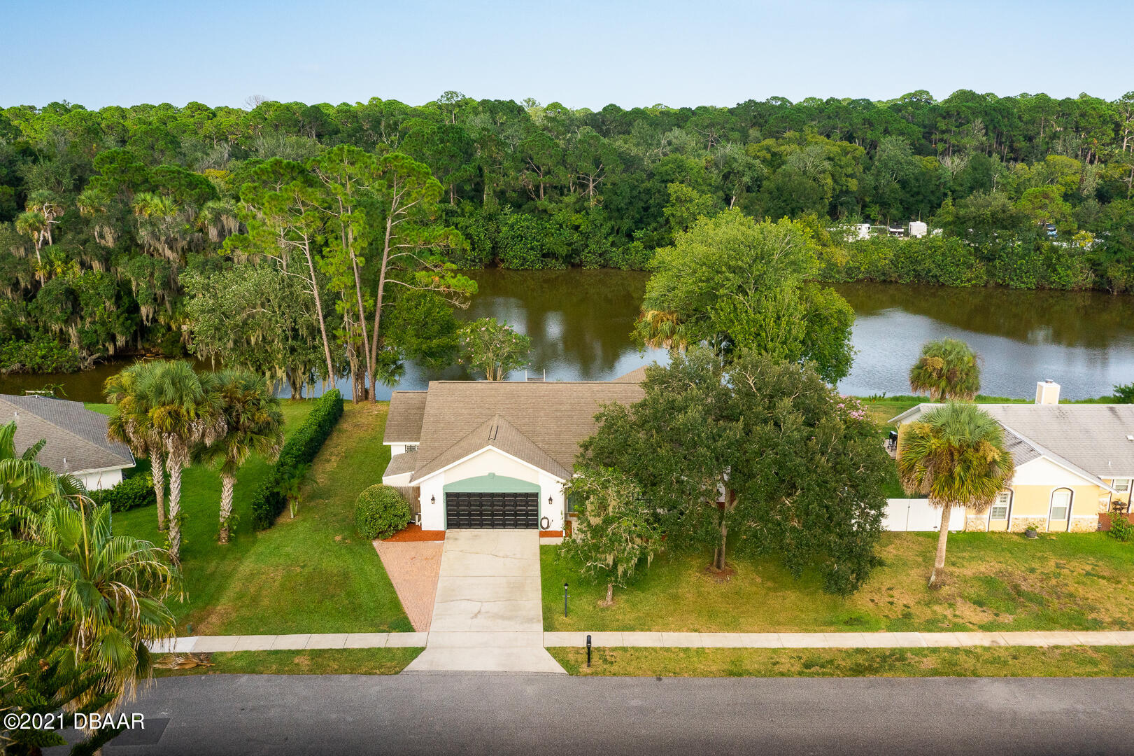 6166 Del Rio Drive Port Orange, FL 32127 - Photo 28 of 53 an aerial view of a house