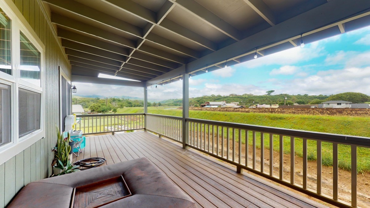 4592 A Awawa Road Hanapepe, HI 96705 - Photo 10 of 24 a view of balcony with furniture