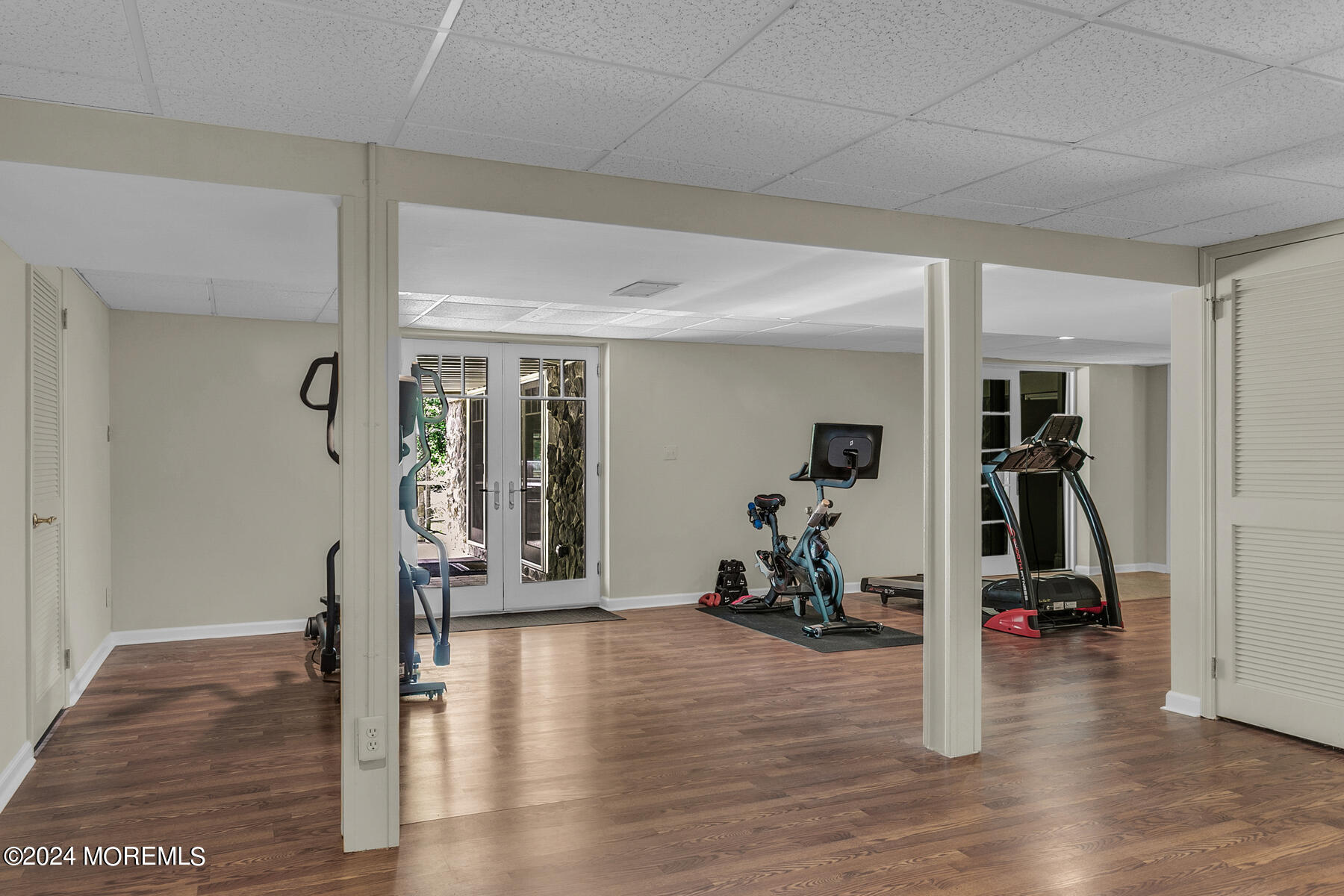 44 Meadowview Drive Colts Neck, NJ 07722 - Photo 42 of 68 a view of a room with gym equipment